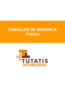 CABALLOS DE MENORCA (Tutatis) - Tutatis Producciones Teatrales