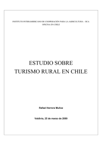 Turismo Rural en Chile - Español