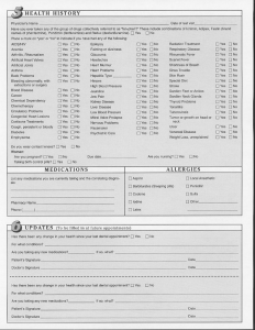 Medical History, Page 2