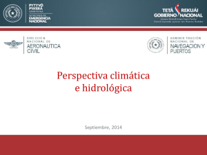 Presentación de PowerPoint - Dirección de Meteorología e Hidrología