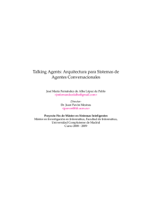 Talking Agents: Arquitectura para Sistemas de Agentes