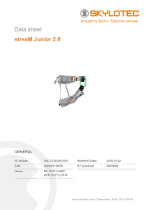 Data sheet streaM Junior 2.0