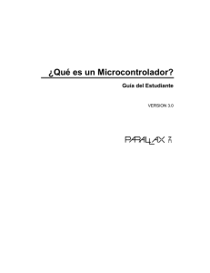 ¿Qué es un Microcontrolador?