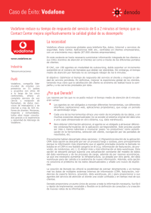Caso de Éxito: Vodafone