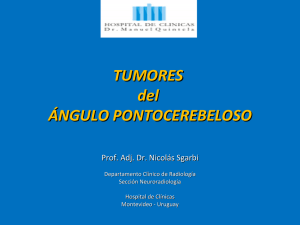 Tumores del angulo ponto cerebeloso. Imagenología. Dr Nicolás