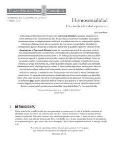 Homosexualidad - Hope For The Heart
