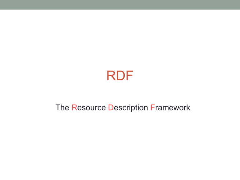 the-resource-description-framework