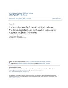An Investigation the Extractivist Agribusiness Model in Argentina