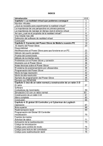INDICE Introducción XVII Capitulo 1. La realidad virtual que