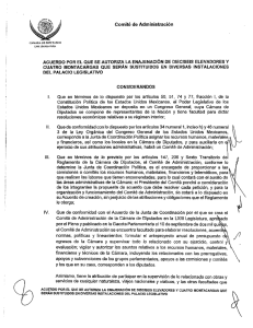 Page 1 Cormité de Administración AcUERDo PoR EL QUE sE