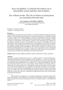 Sexo sin palabras. La función del silencio en el intercambio sexual