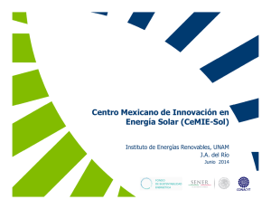 Centro Mexicano de Innovación en Energía Solar (CeMIE-Sol)