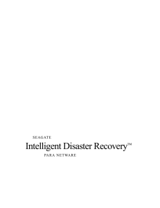 Intelligent Disaster Recovery para NetWare