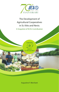 The Development of Agricultural Cooperatives in St. Kitts and