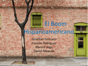 El Boom Hispanoamericano