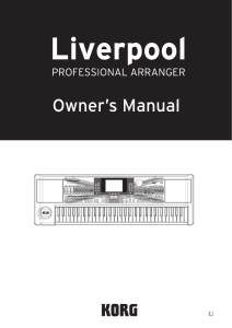 Liverpool Owner`s Manual