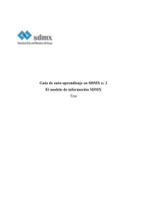 Student book on SDMX - Self-test