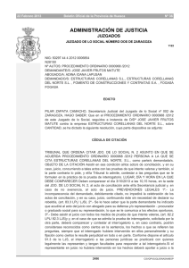 administración de justicia - Boletin Oficial de Aragón