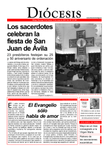 Los sacerdotes celebran la fiesta de San Juan de Ávila