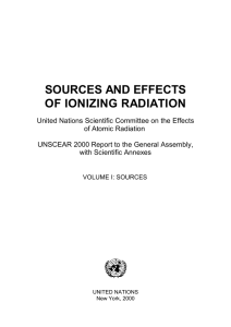 UNSCEAR 2000 Report - Annex D - United Nations Scientific