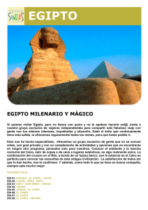 egipto milenario y mágico