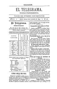 diario progresista Año II, núm. 282, viernes 26 de septiembre de 1890