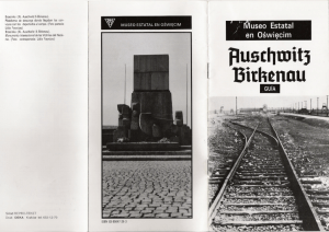 Guía del Museo Estatal de Auschwitz