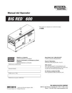 BIG RED™ 600 - Lincoln Electric