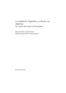 La mediación lingüística y cultural y su didáctica