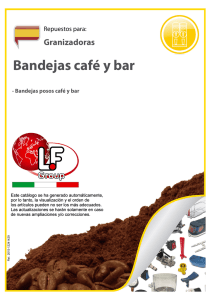 Bandejas café y bar