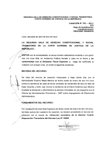 Page 1 / / / SEGUNDA SALA DE DERECHO CONSTITUCIONAL Y