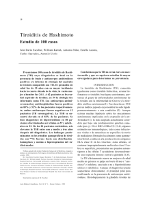 Tiroiditis de Hashimoto - Acta Médica Colombiana