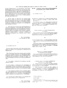 Page 1 Asuntos Administrativos y de Presupuesto y del Comité del