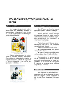 EQUIPOS DE PROTECCIÓN INDIVIDUAL (EPIs)