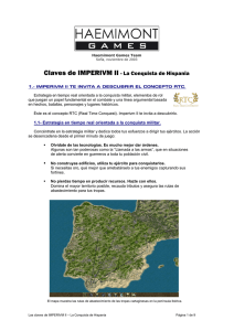 Claves de IMPERIVM II - La Conquista de Hispania