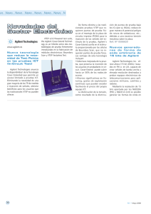 Novedades del Sector Electrónico - Revista Española de electronica