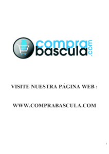 Manual BAXTRAN DIM - Comprabascula.com