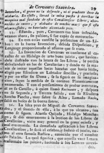 Page 1 de Cervantes Saavedra. 29 º invencion, el grave no la