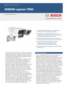 DINION capture 7000 - Bosch Security Systems