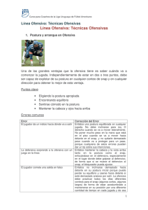 Línea Ofensiva - Liga Uruguaya de Football Americano