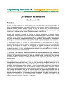 Declaración de Barcelona