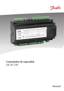 Controlador de capacidad AK-PC 530 Manual