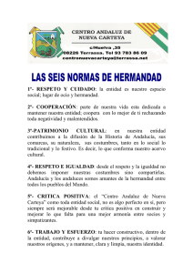 las seis normas de hermandad - Centro Andaluz de Nueva Carteya