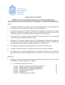 Curriculum - Pontificia Universidad Católica de Chile