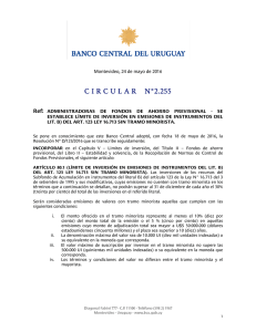 seggci2255 - Banco Central del Uruguay