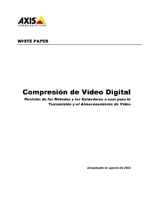 Compresión de Vídeo Digital