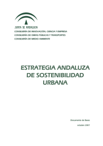 Estrategia Andaluza de Sostenibilidad Urbana