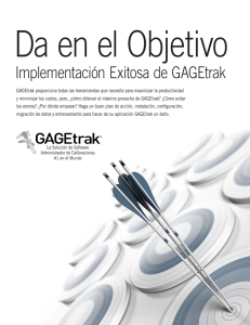 Implementación Exitosa de GAGEtrak
