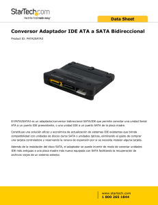 Conversor Adaptador IDE ATA a SATA Bidireccional