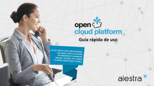 Open Cloud Platform – Guía rápida de uso